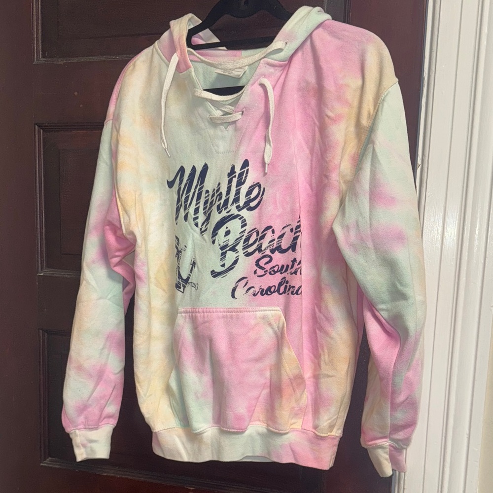 Tie-Dye Hoodie Sweatshirt